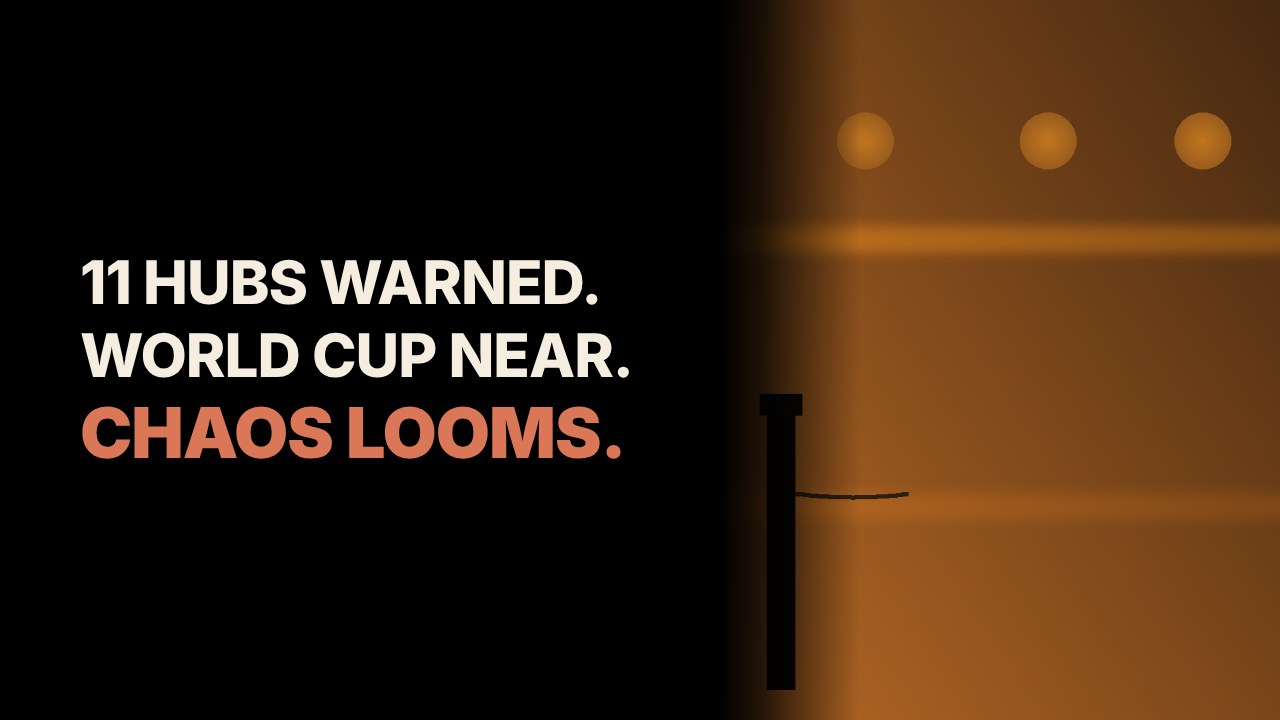 Eleven US Airports, One Customs Threat, and a World Cup on the Clock