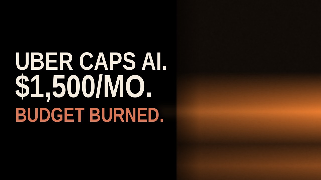 Uber's $1,500 AI Coding Cap: How Claude Code Burned the Budget