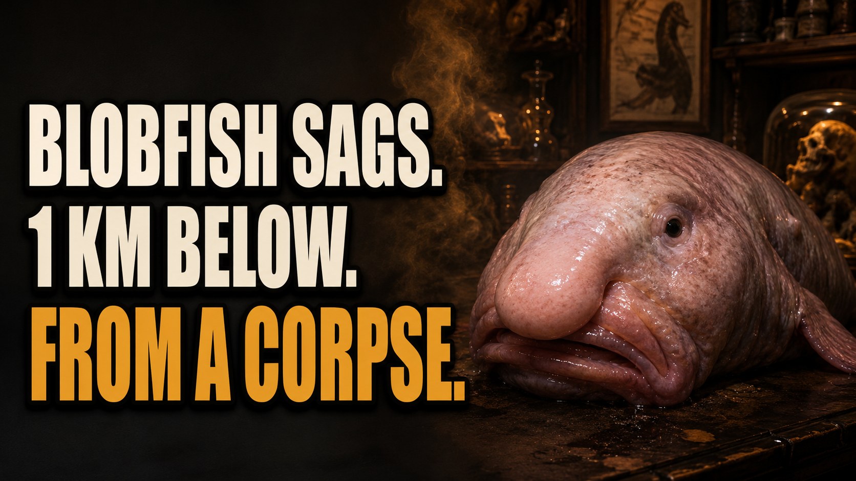 The Blobfish Was Crowned Ugliest Animal From a Photo of Its Own Corpse