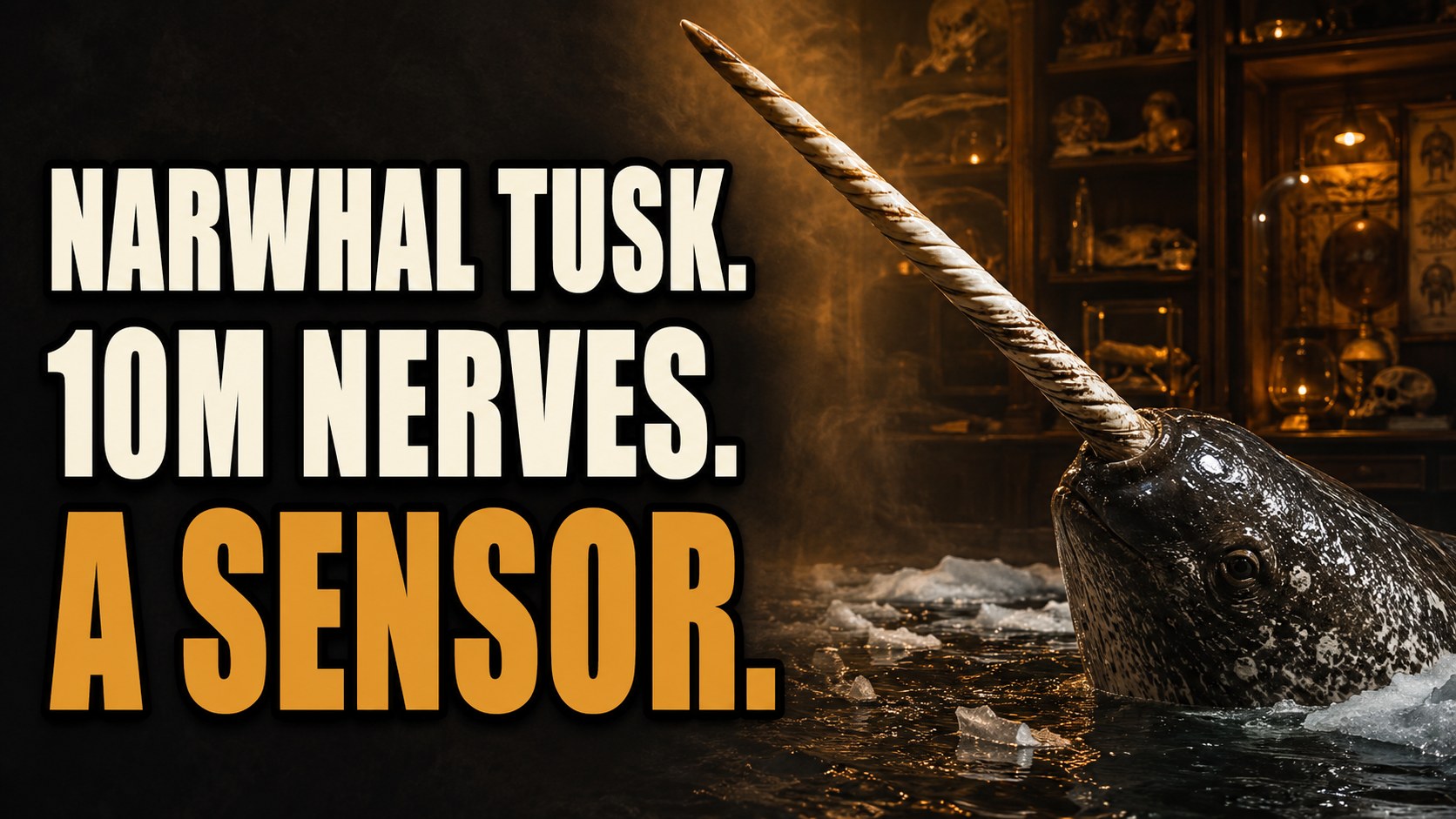 Why the Narwhal's Tusk Is Really a Tooth Wired With 10 Million Nerves