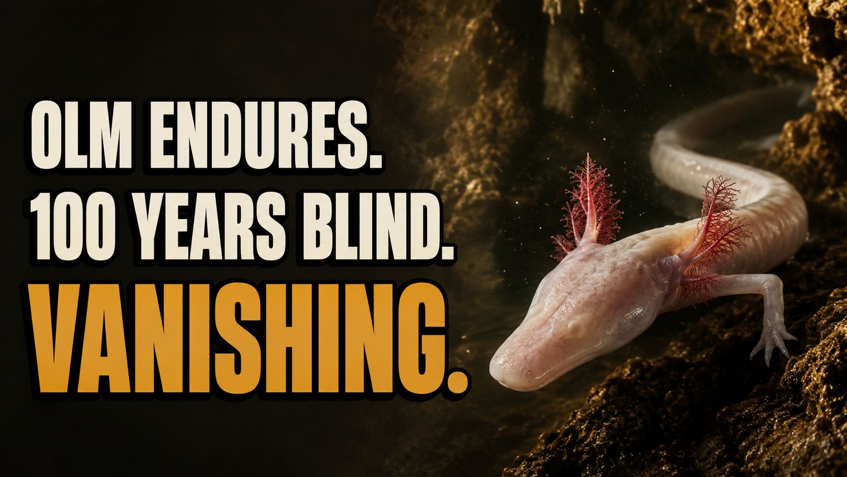 The Olm: A Century of Life in Total Darkness